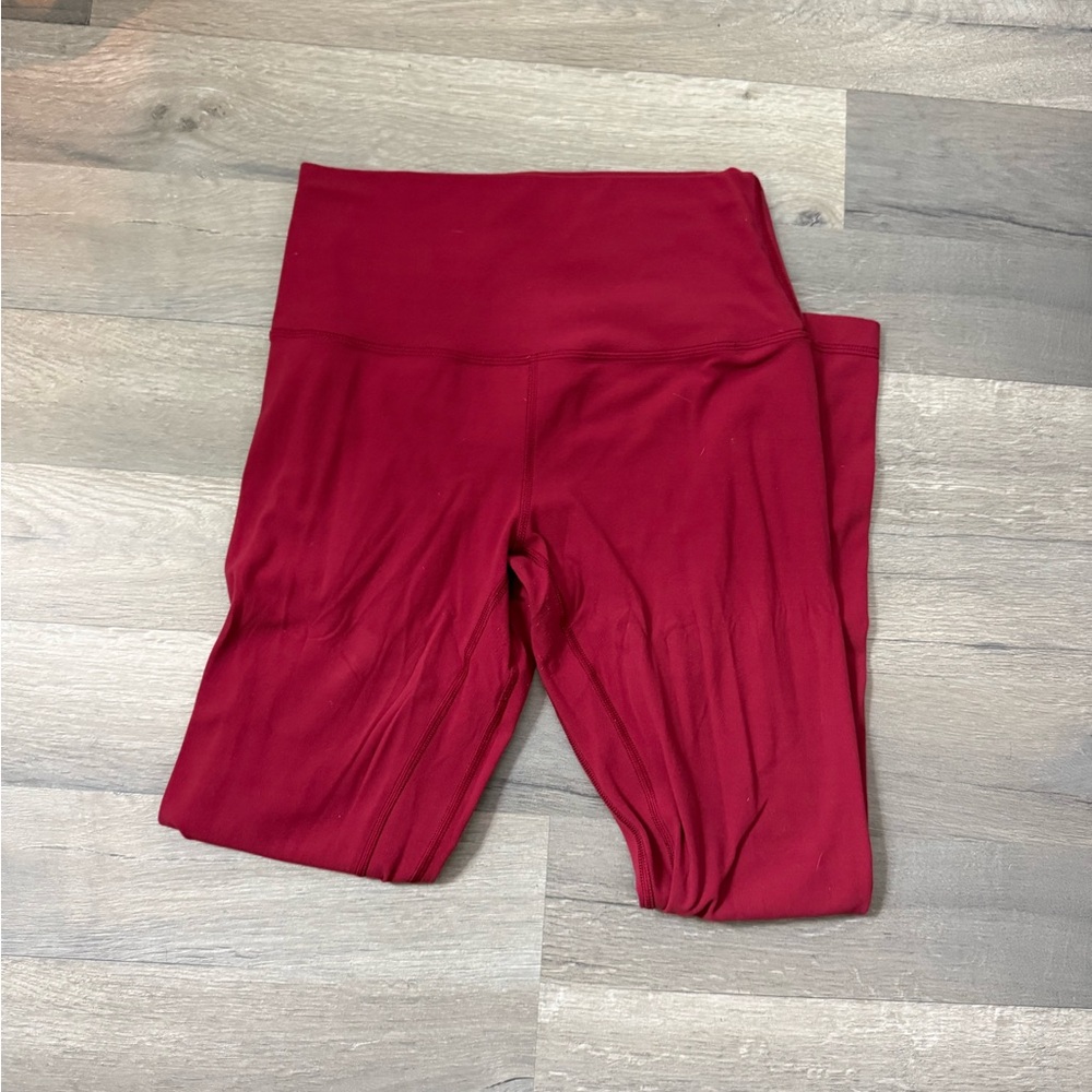 lululemon athletica Cranberry High-Rise Leggings